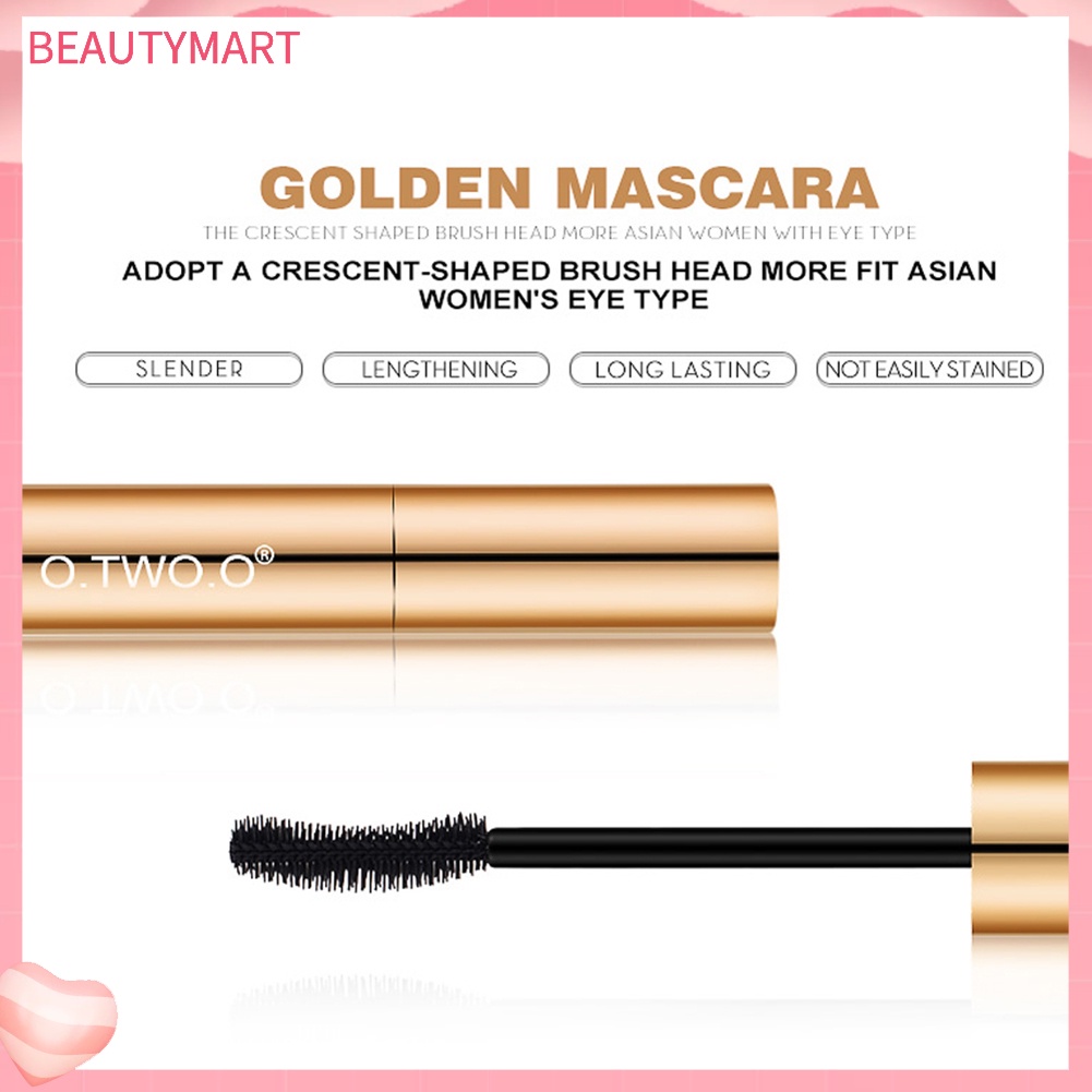 Mascara OTWOO Chống Thấm Nước Và Mồ Hôi Chuốt Dài Dày Và Cong Mi
