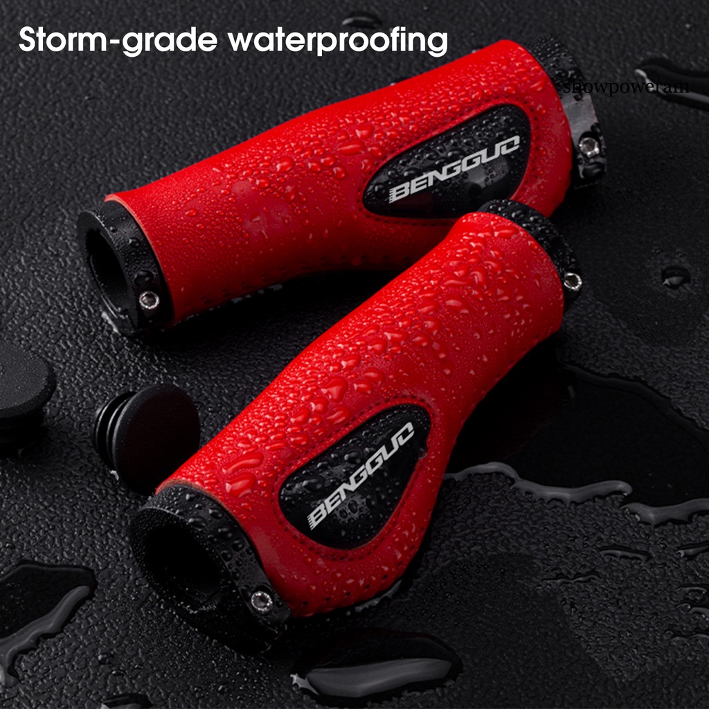 Set 2 Tay Nắm Xe Đạp Hấp Thụ Sốc Trọng Lượng Nhẹ