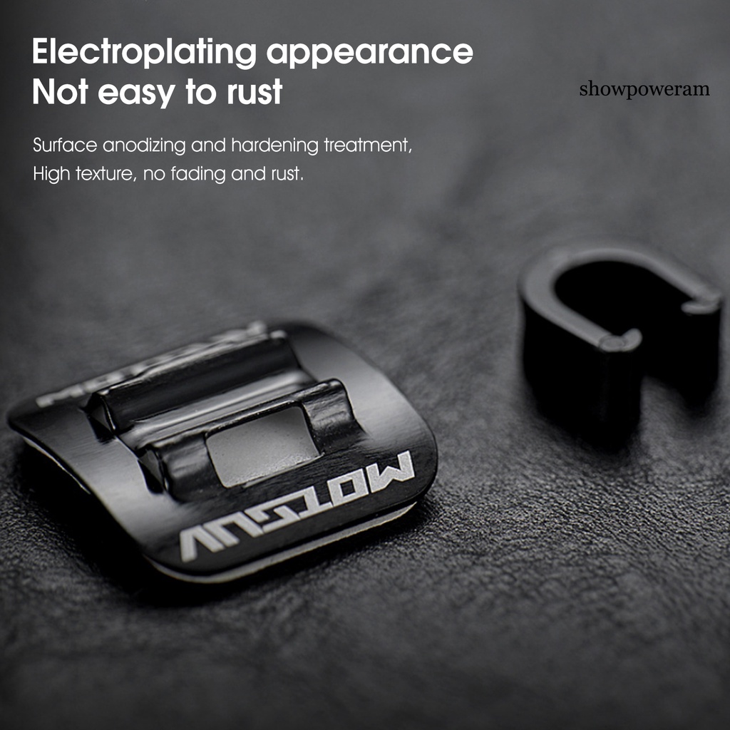 Bộ 6 Kẹp Cố Định Dây Cáp SP-6 Chống Ăn Mòn Tiện Dụng Cho Xe Đạp