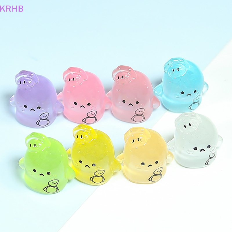 Bộ 5 Mô Hình Xe Hơi Mini Bằng Nhựa Phát Sáng Dễ Thương Trang Trí Nhà Cửa / Sân Vườn Mới