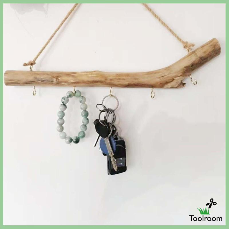 Móc Gỗ Treo Nón Gắn Tường Phong Cách Vintage