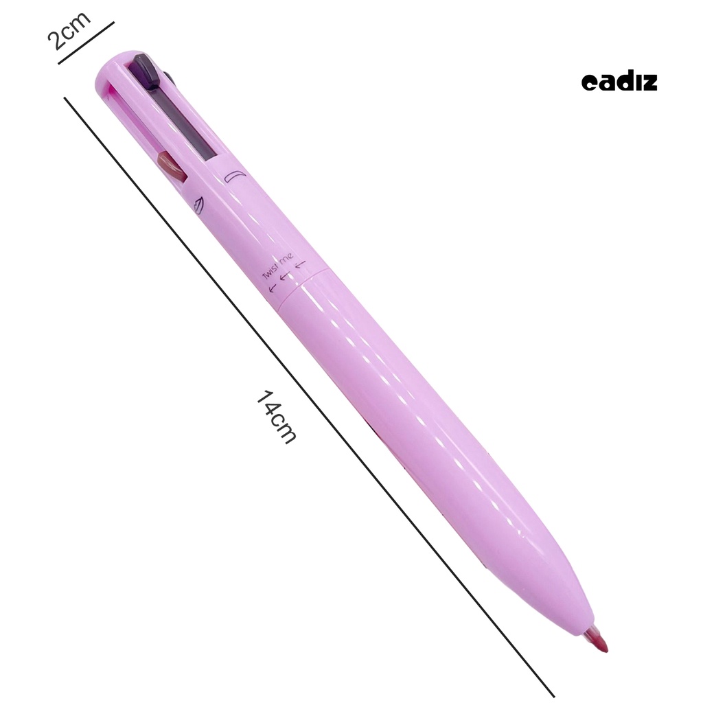 Bút Kẻ Mắt / Môi / Lông Mày 4 Trong 1 Chống Nước Không Gây Kích Ứng Nhẹ Nhàng