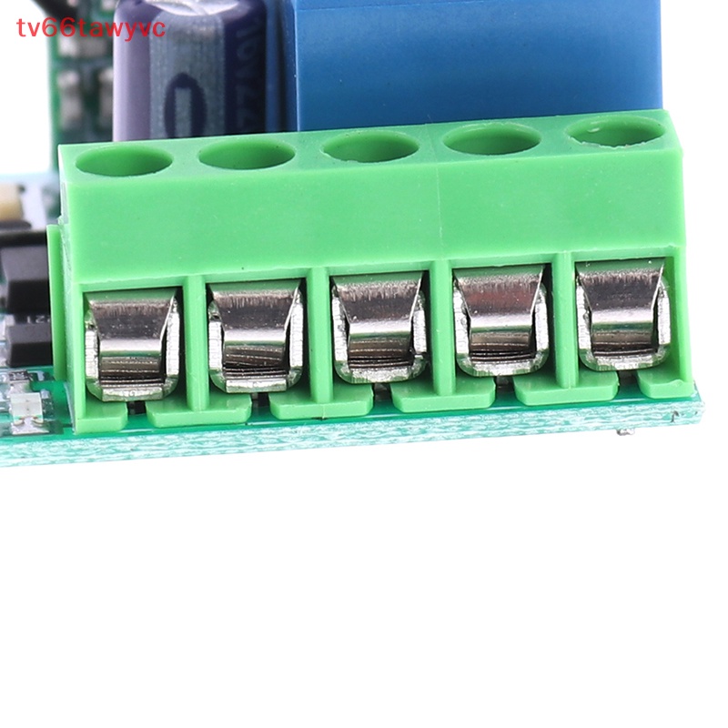 1CH kênh không dây RF điều khiển từ xa Receiver Relay chuyển đổi mô-đun tự làm 433Mhz mới