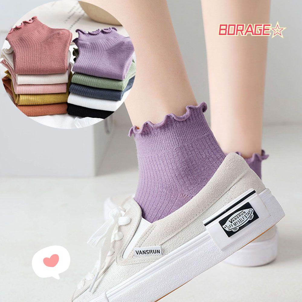 Vớ Cotton Siêu Mỏng Thoáng Khí Thời Trang Cho Nữ