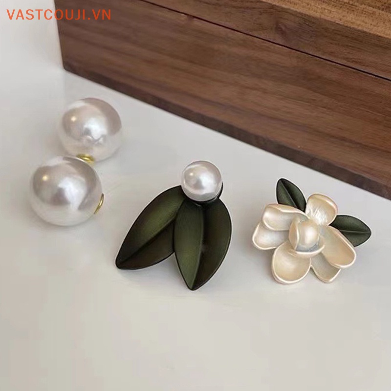 1 Đôi Bông Tai Ngọc Trai Giả Thời Trang Cho Nữ VN