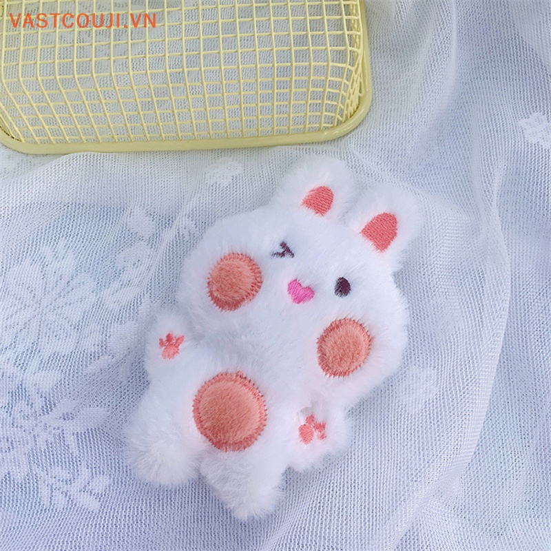 1 Móc Khóa Thỏ Nhồi Bông Dễ Thương