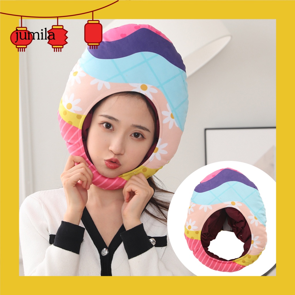 Mũ Hình Quả Trứng Phục Sinh Bằng Cotton PP Mềm Mại Nhiều Màu Sắc Dùng Hóa Trang Chụp Ảnh