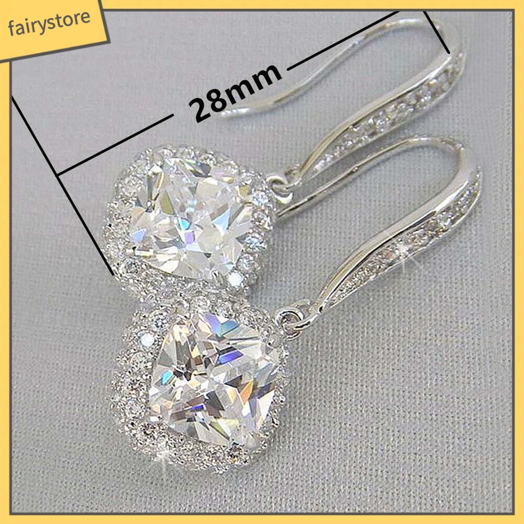 Bông Tai Hình Vuông Thời Trang Dành Cho Nữ