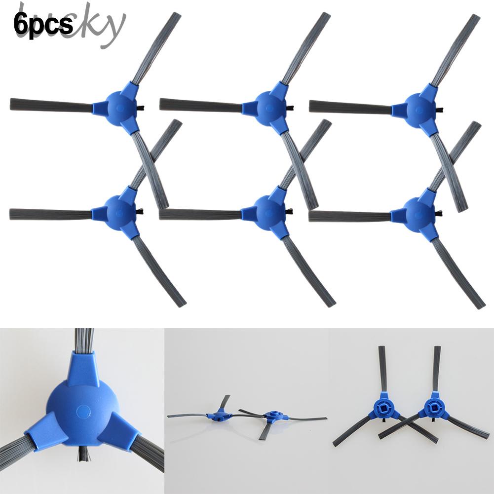 Set 6 Chổi Bên Cho Máy Hút Bụi Amarey A800 A900 A980 Robocist 850