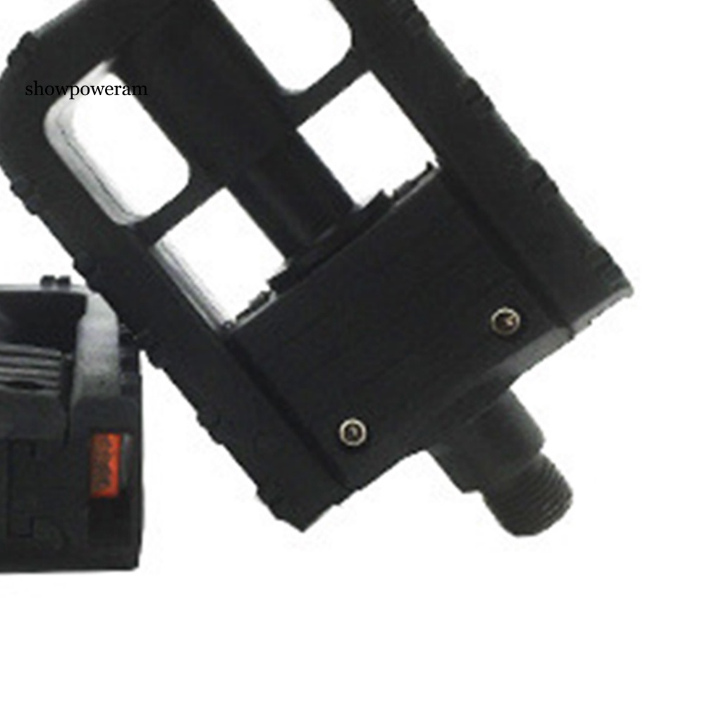 2 Bàn Đạp Xe Đạp Chống Trượt Rộng 9 / 16 Inch