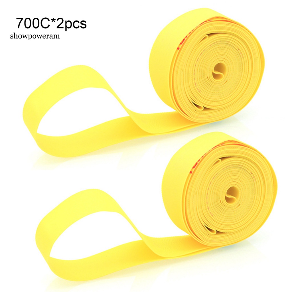 Set 2 Cuộn Băng Dán Vành Lốp Xe Đạp MTB Bằng PVC Chống Nổ Độ Bền Cao
