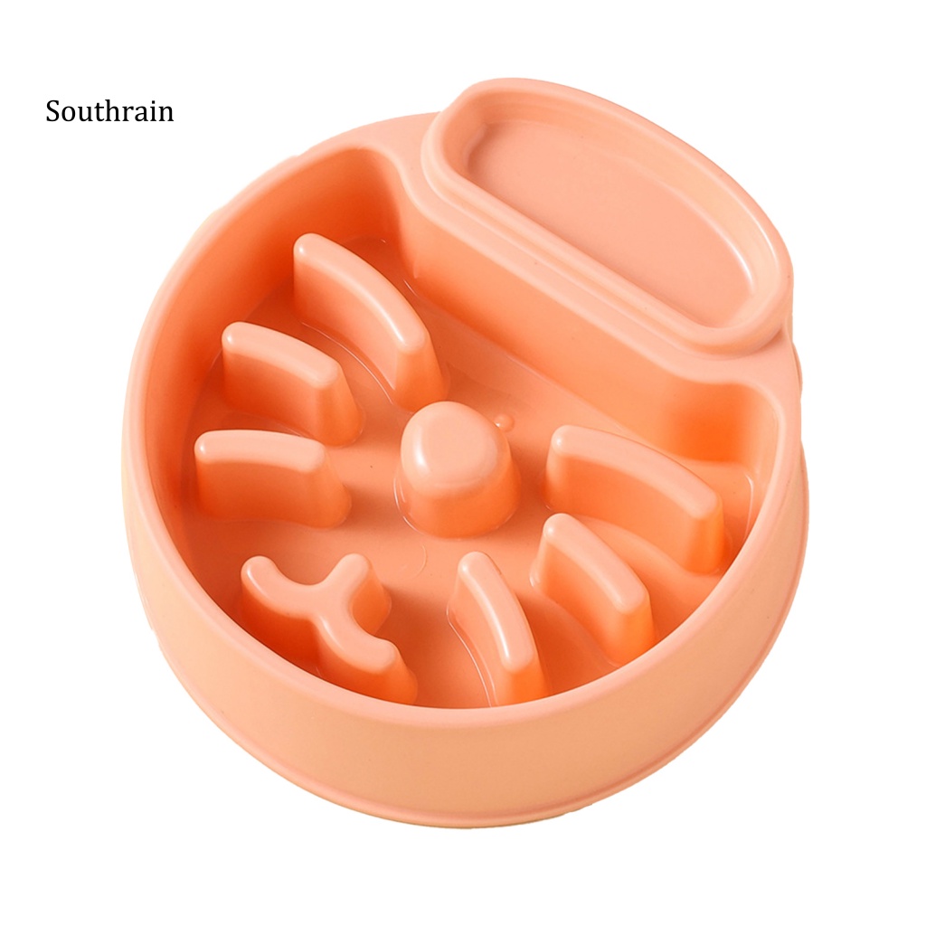 Tô Đựng Thức Ăn Hình Tròn Cỡ Lớn Chống Sặc In Họa Tiết Hoạt Hình Cho Thú Cưng