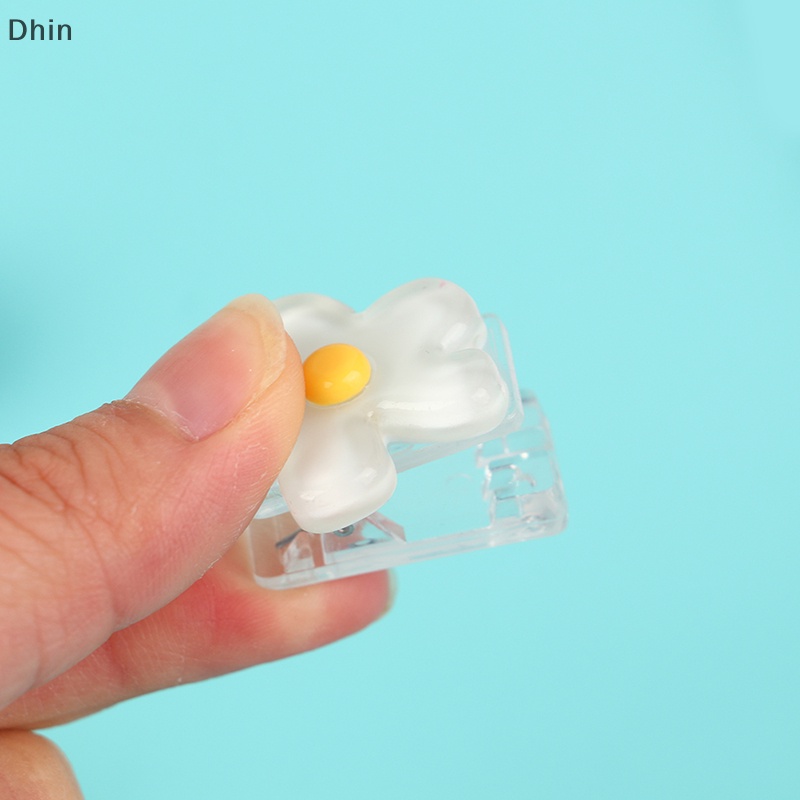 Set 4 Kẹp Giữ Tài Liệu Giấy Tờ Bằng Nhựa Họa Tiết Hoạt Hình