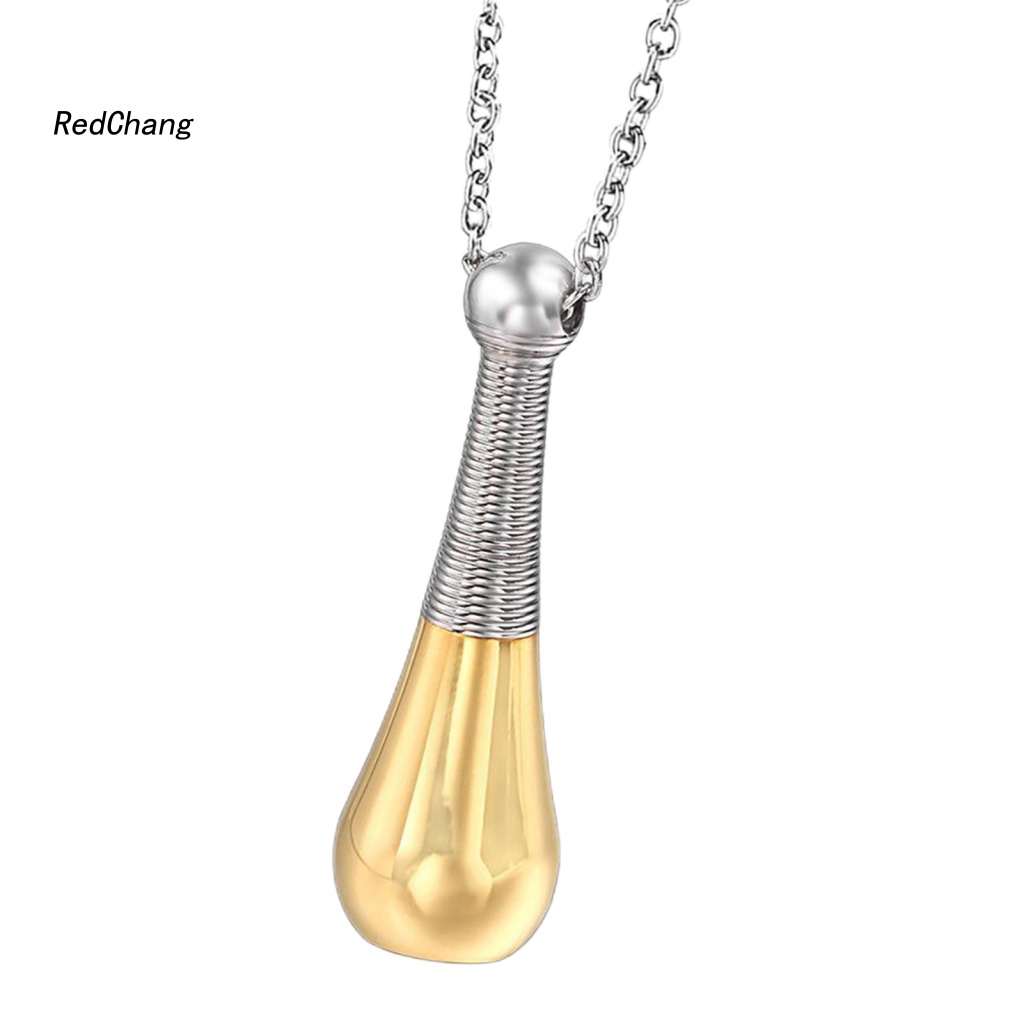 Rc ~ Urn Vòng cổ Bằng Thép Titan Bắt Mắt Chống Ăn Mòn Lấp Lánh Phụ Kiện Trang Sức Cho Nữ Dating