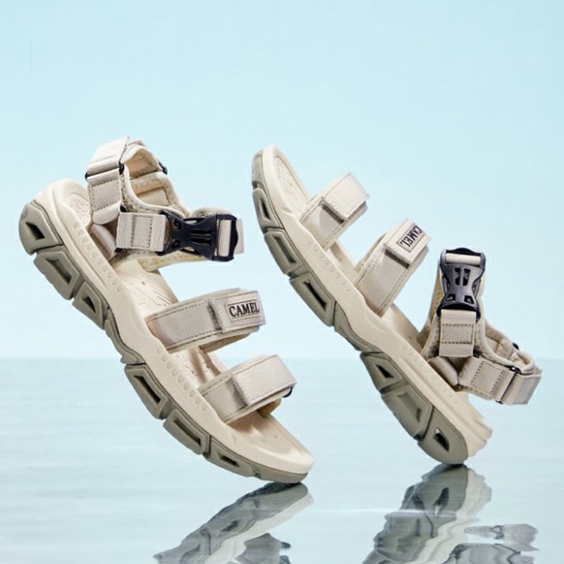 CAMEL SPORTS Giày sandal phong cách retro thời trang mùa hè giải trí đi biển ngày lễ cho nam