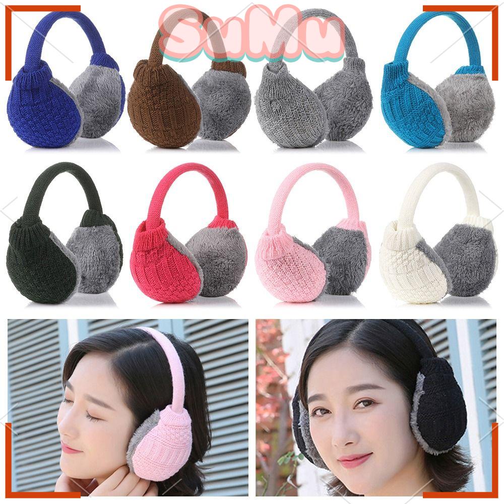 SUMU Chụp Tai Thể Thao Giữ Ấm Mùa Đông Có Thể Giặt Được Ốp