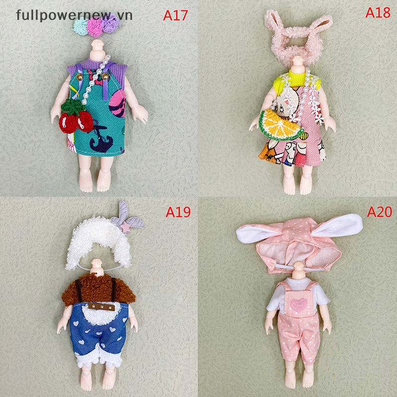 Bộ Đồng Phục Thời Trang Dành Cho Búp Bê 16-17cm Ob11 1 / 8 Bjd
