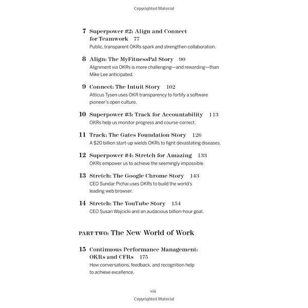 Measure What Matters