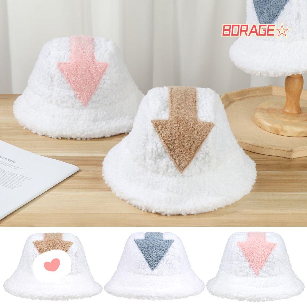 Mũ Bucket Len Họa Tiết Mũi Tên Biểu Tượng BORAG