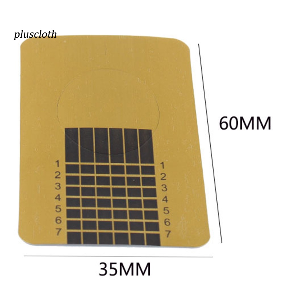 Set 100 Miếng Dán Hỗ Trợ Điêu Khắc Móng Gel UV