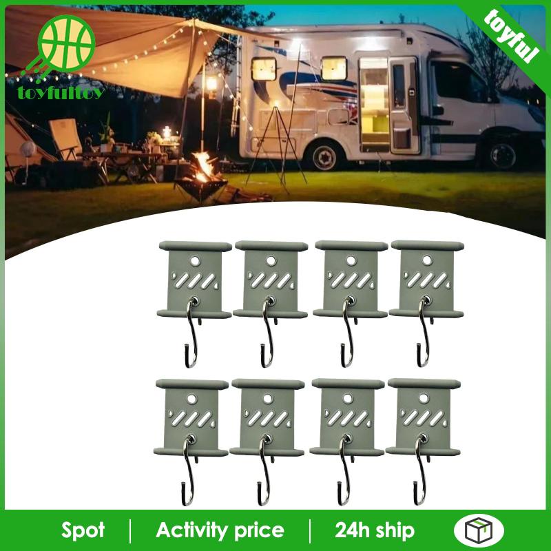 [Toyfulcabin] Giá Đỡ Đèn Kênh Awning Dạng Trượt Du Lịch