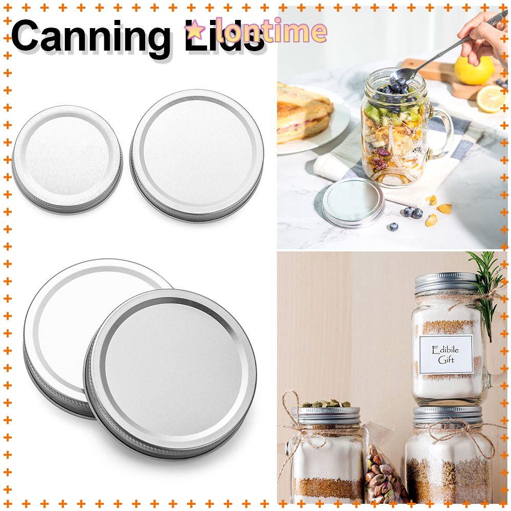 Set 10 Nắp Đậy Hũ Gia Vị Miệng Rộng Bằng Thiếc