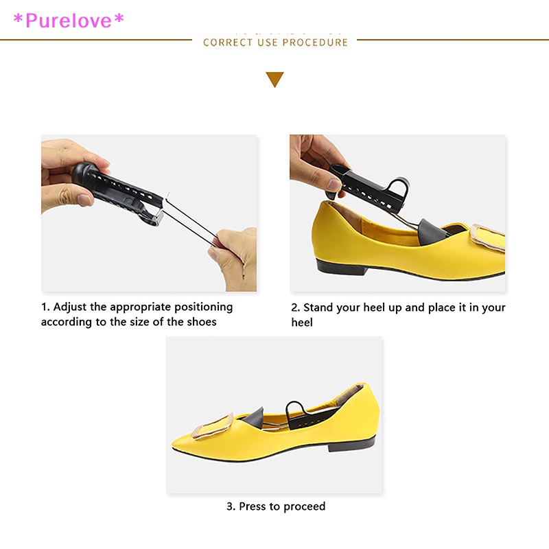 1 Cặp Dụng Cụ Nới Giày Chống Nhăn Tiện Dụng Dành Cho Nữ Và Nam Mới