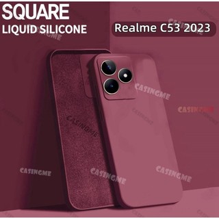 Realme C53 2023 Silicon Chống Sốc TPU Mềm Cho Realme C63 C53 C55 C30 C30s C35 C 53 53 53C RealmeC53 Realmi C53 4G 5G Vỏ Điện Thoại Bảo Vệ Ống Kính Máy Ảnh Mặt Sau