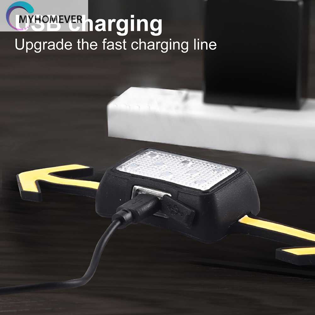 Đèn LED Xi Nhan 6 Chế Độ Kèm Sạc Tiện Dụng Cho Xe Đạp