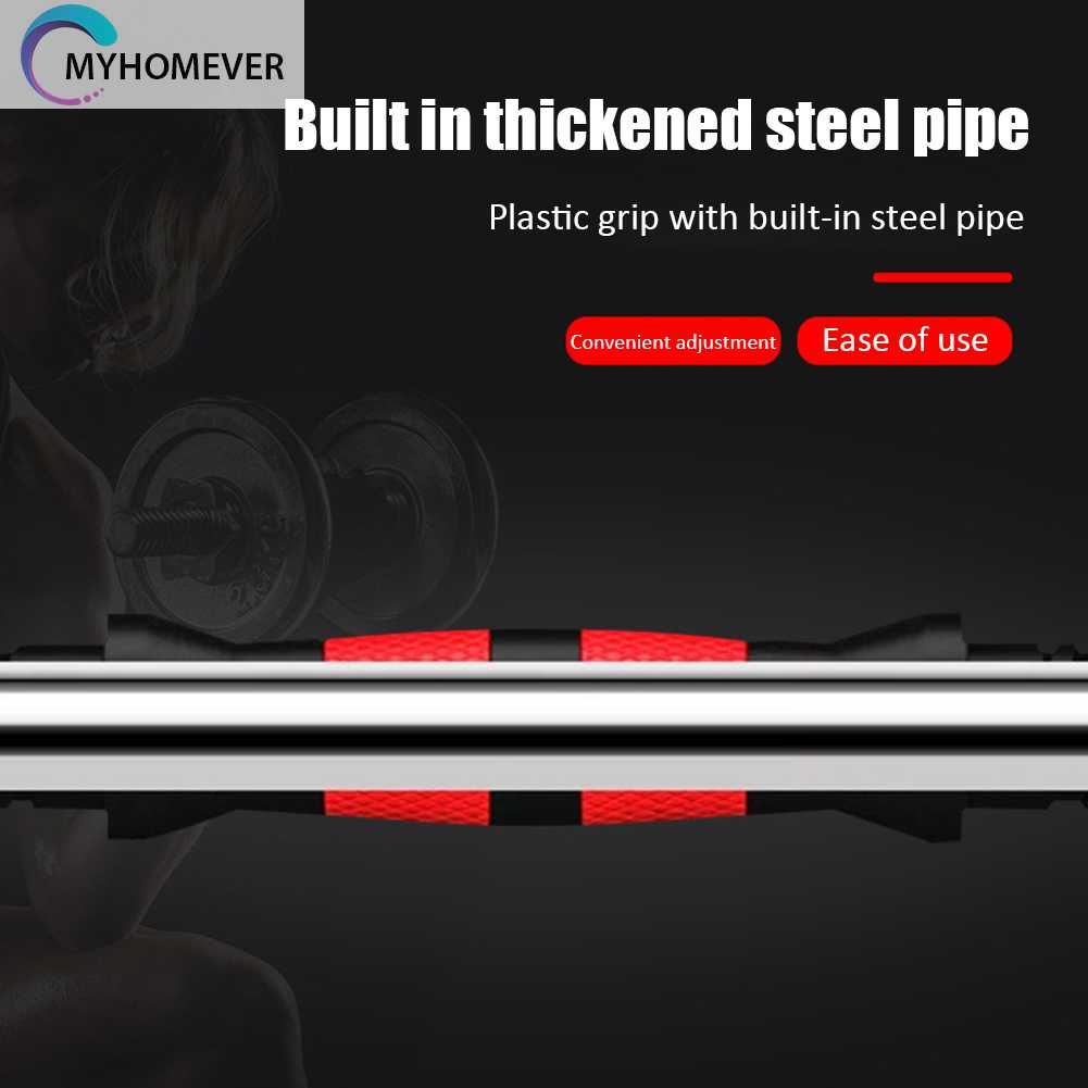 Bộ Thanh Tạ Bằng Thép Chống Trượt Tiện Dụng Và Bền