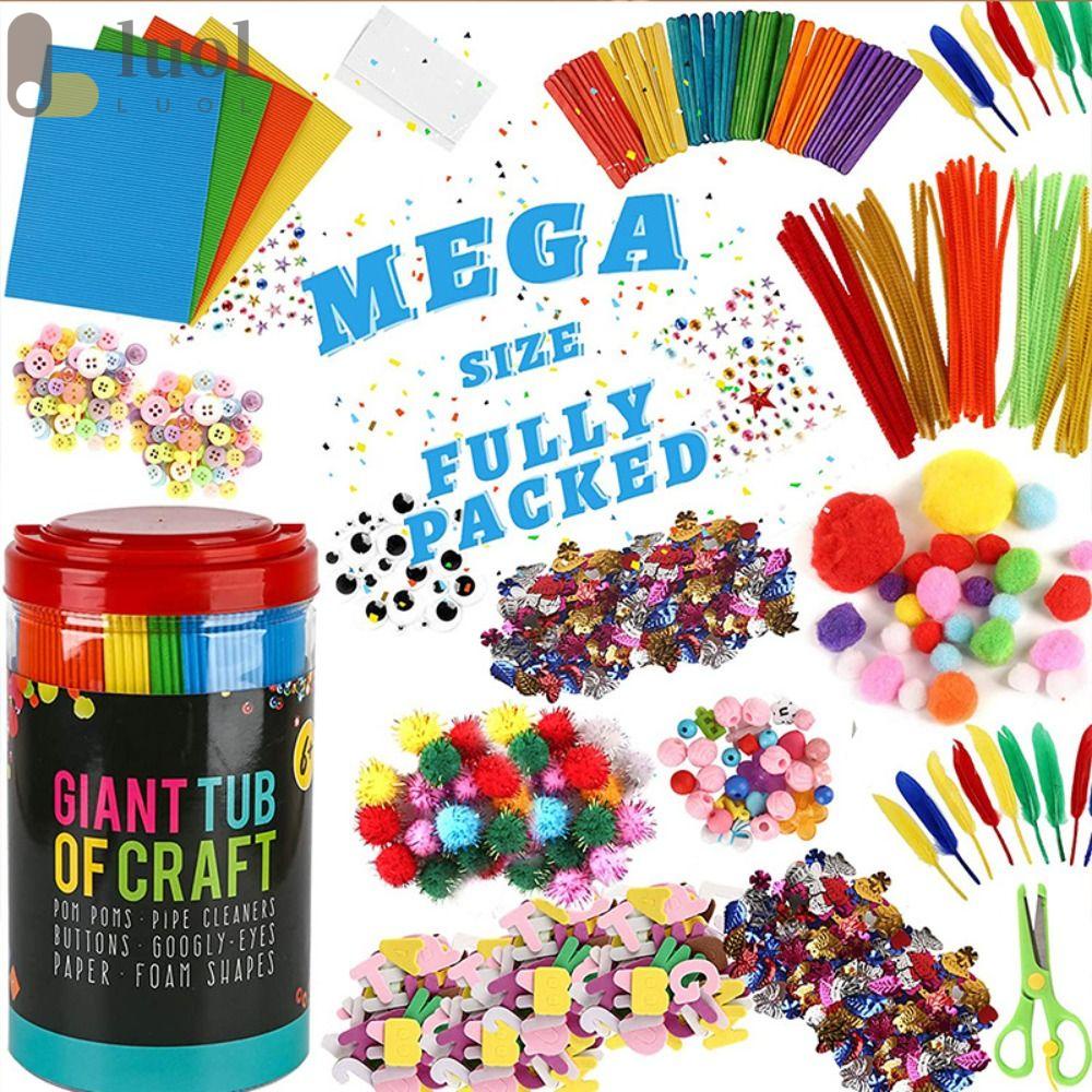 Luol Bộ Dụng Cụ Làm Đồ Thủ Công Nghệ Thuật Thú Vị Cho Trẻ Mẫu Giáo DIY