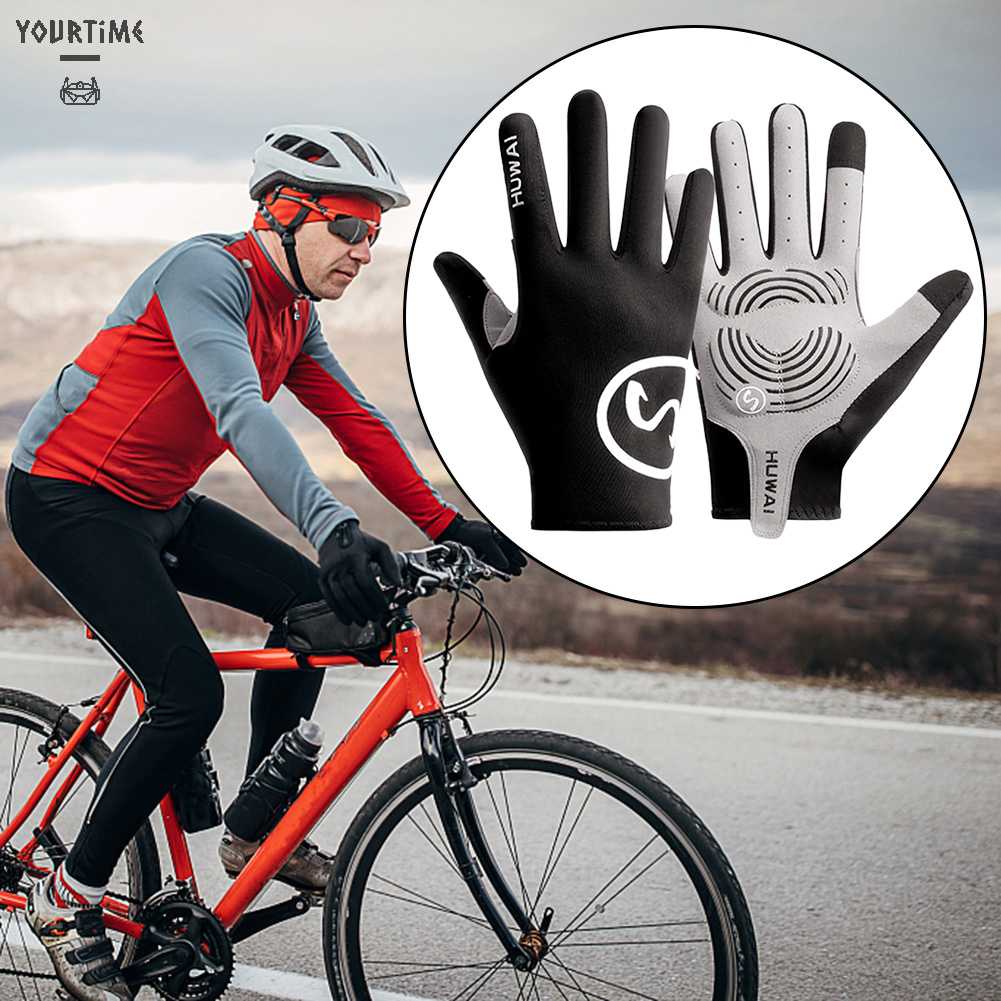 Găng Tay Lái Xe Đạp Chống Trượt Thoáng Khí Dành Cho Nam Và Nữ