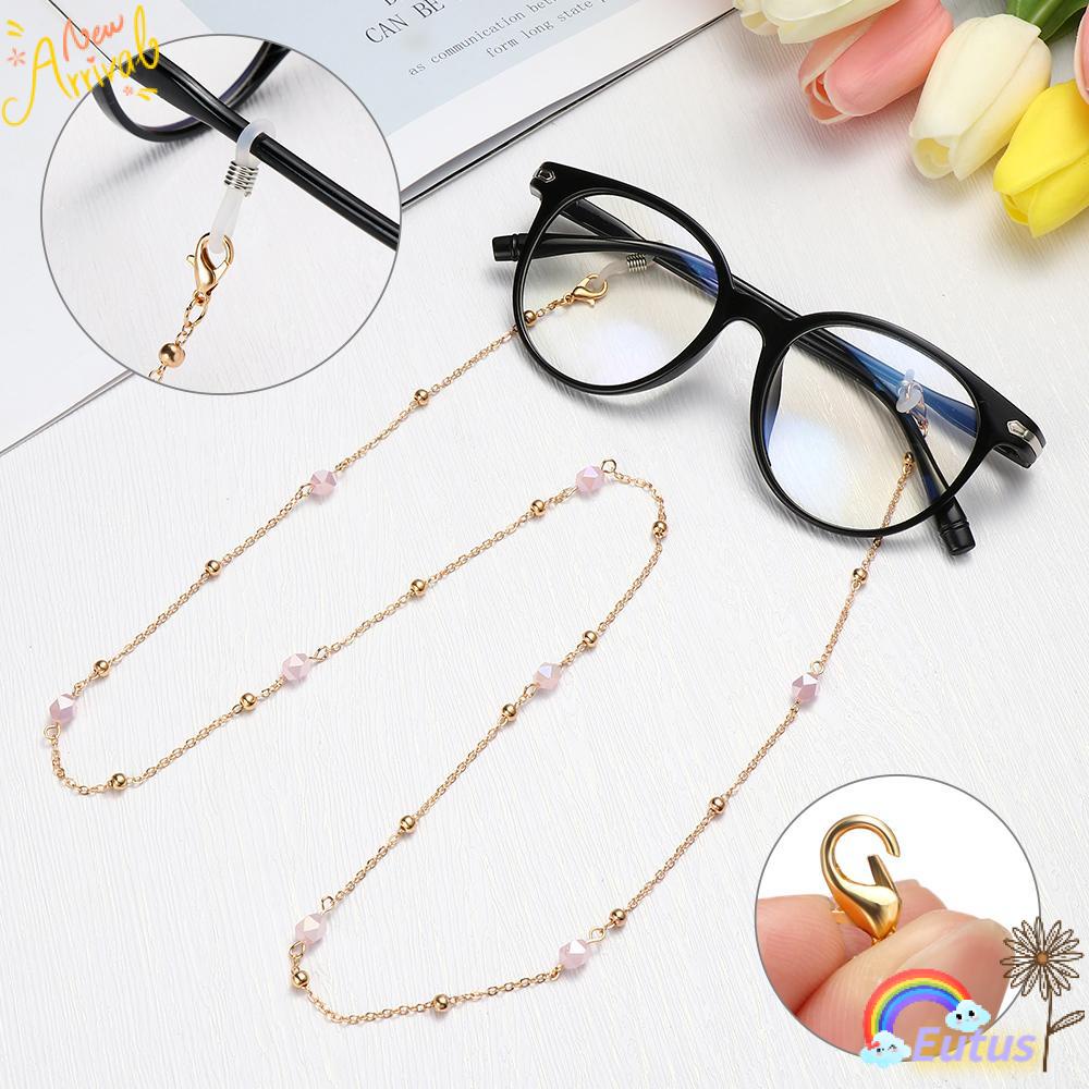 Dây Đeo Mắt Kính Bằng Kim Loại Thời Trang|Kính Đọc Sách Đính Hạt