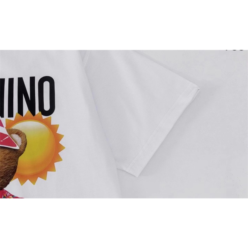 M-os &amp; CH-No &amp; - Áo Thun Tay Ngắn Hình Gấu Mặc Đi Biển Thoải Mái Và Đẹp Mắt unisex