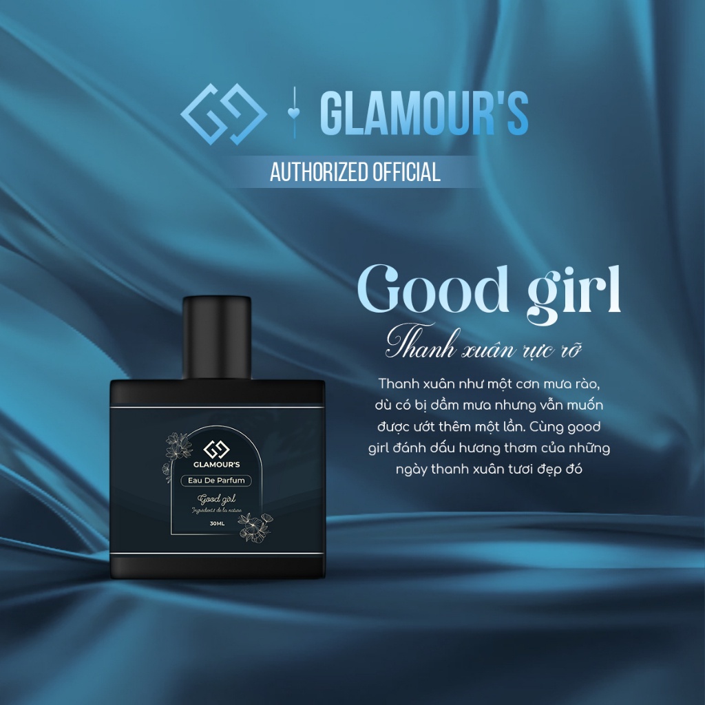 Nước Hoa Nữ  Nguyên Liệu Nhập Pháp Hương Thơm Nhẹ Nhàng Cuốn Hút, Dạng Xịt 10-30ml