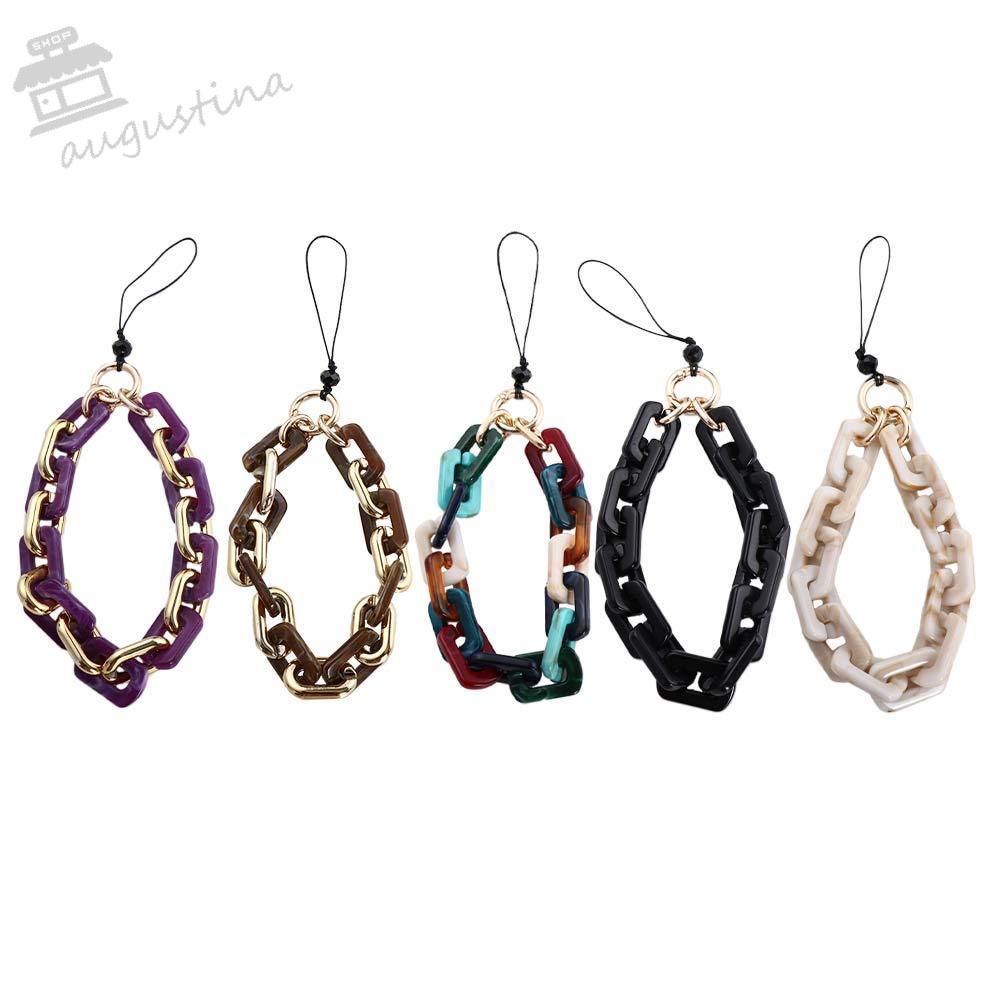 Dây Treo Điện Thoại Bằng Kim Loại Chống Thất Lạc Hình Vòng Nhẫn AUGUSTINA