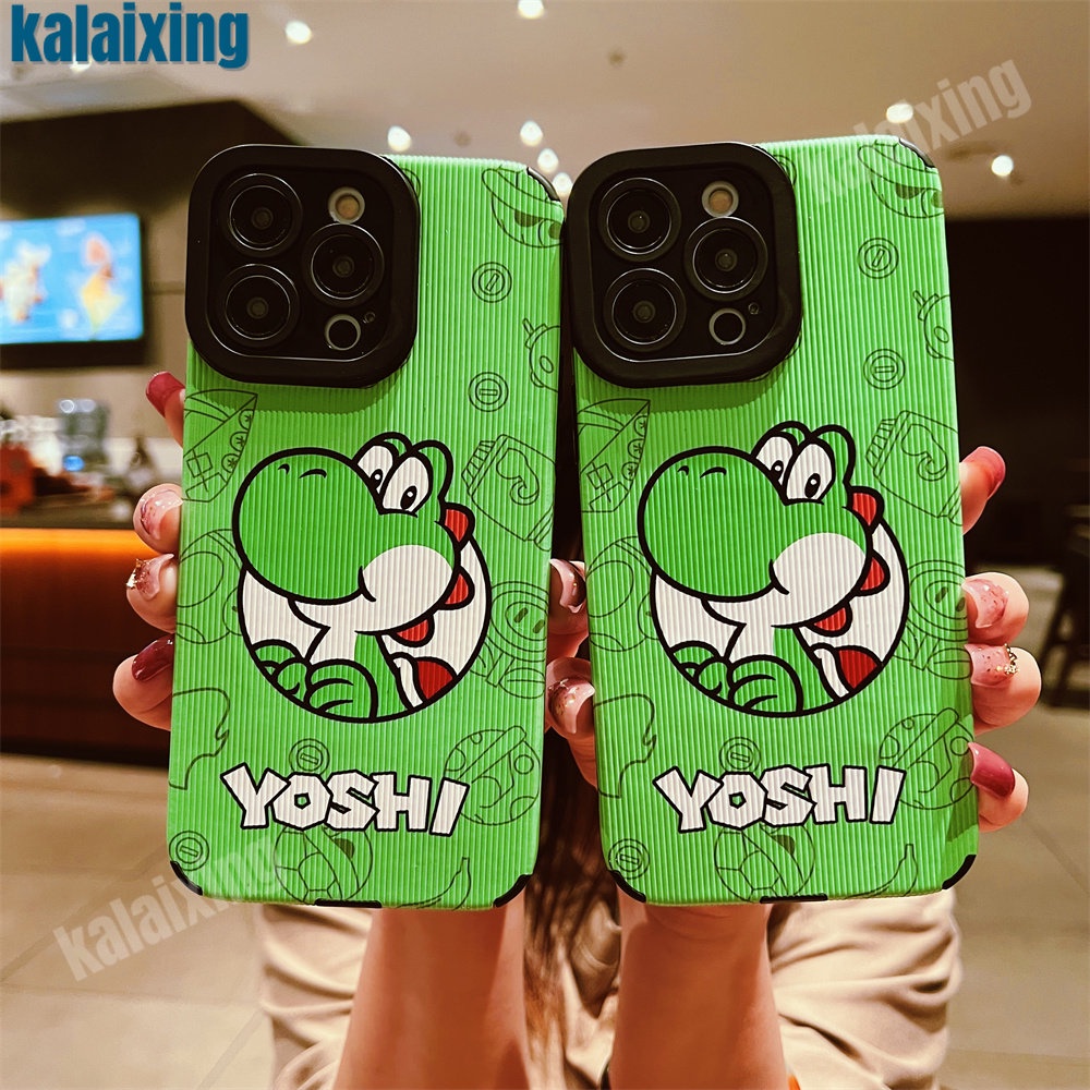 Ốp Điện Thoại Mềm Hình Super Mario Cho iPhone 11 12 13 14 Pro Max 14 Plus Xs Max X XR 7 8 Plus