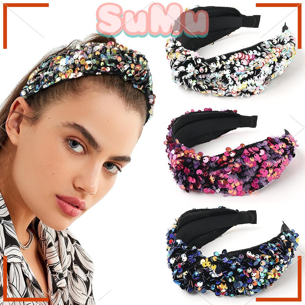 SUMU Băng Đô Cài Tóc Kiểu Dáng Sang Trọng Cho Nữ