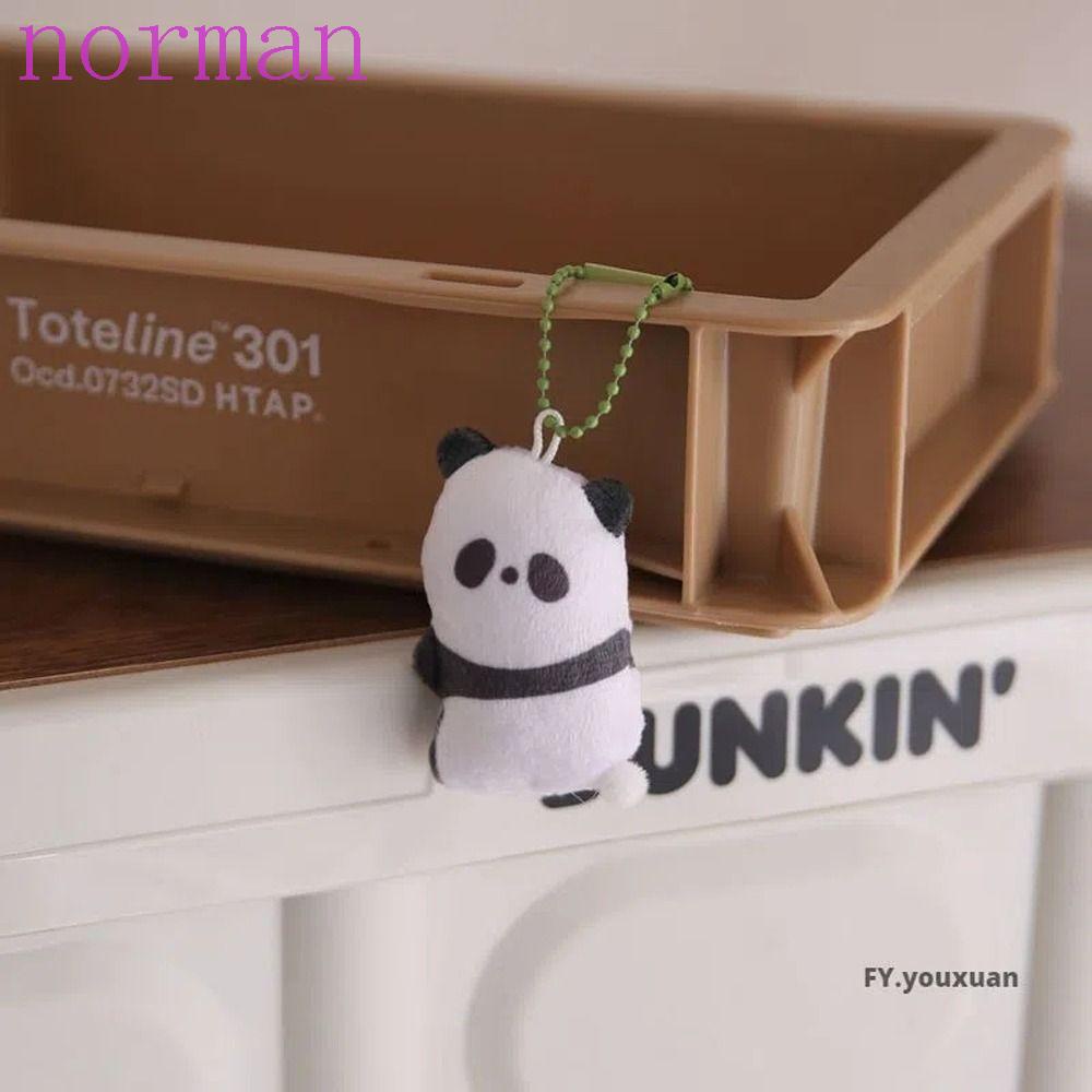 Norman Móc Chìa Khóa Hình Gấu Trúc Nhồi Bông Đáng Yêu Có Thể Tháo Rời