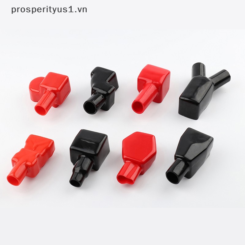 1 Cặp Đầu Bọc Bảo Vệ Cột Cực Tím Và Cần Kẹp Cực Dương [VN]