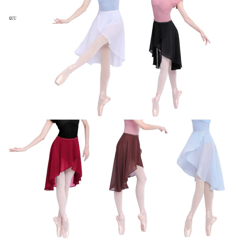 Chân Váy Voan Múa Ba Lê Cột Dây Thanh Lịch Cho Nữ