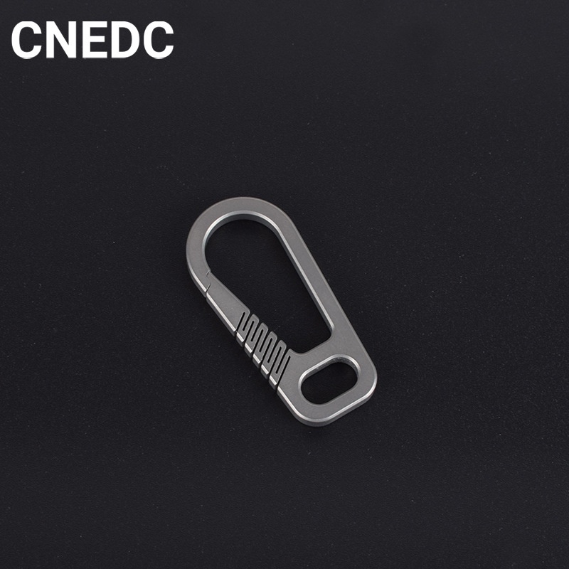 Móc Treo Chìa Khóa Mini Bằng Hợp Kim Titan Co Giãn Siêu Bền Tiện Dụng Cho Nam