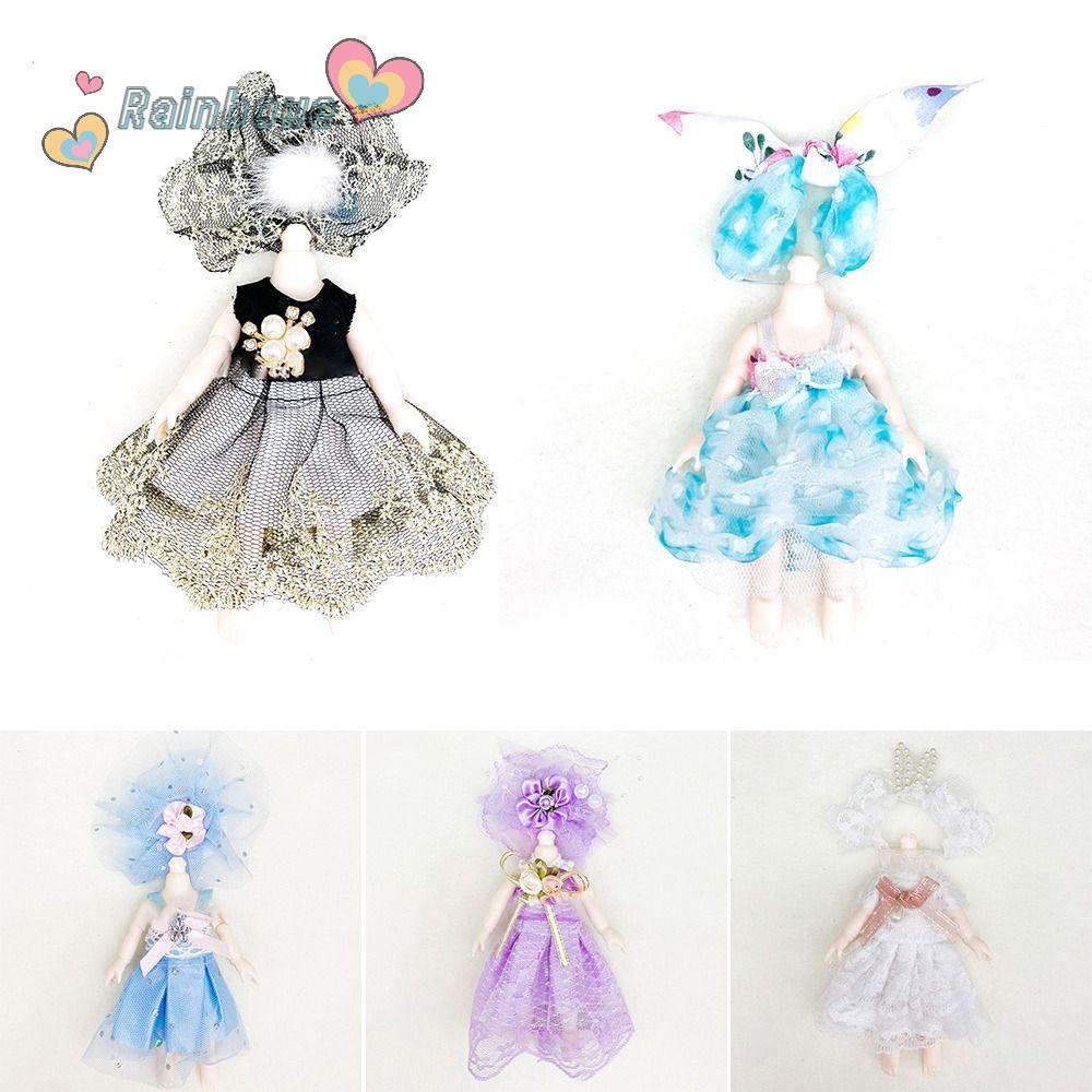 Đầm Đồ Chơi Búp Bê 1 / 12Bjd Molly 1 / 11 Ob11 Ob11 Ob11 Gsc 16~17cm