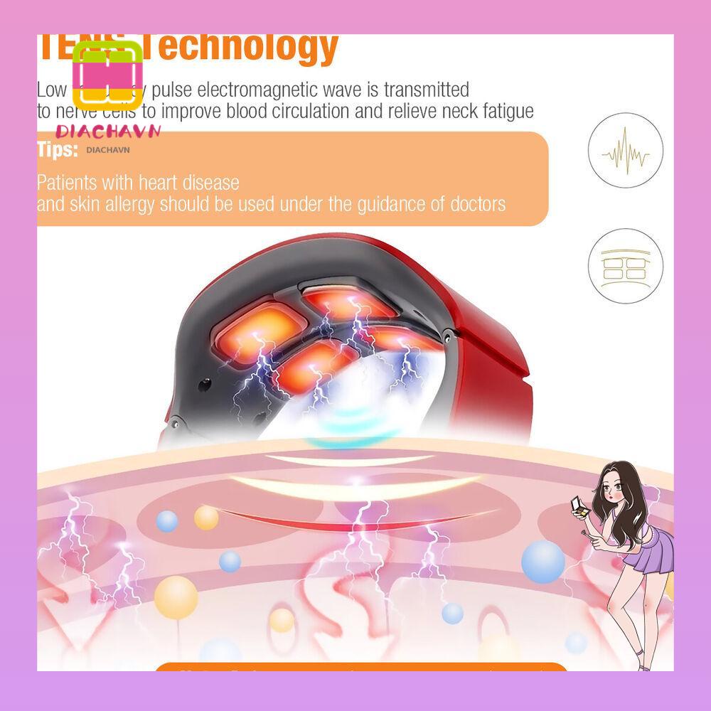 Máy Mát Xa Cổ Thư Giãn Tần Số Thấp Tiện Dụng