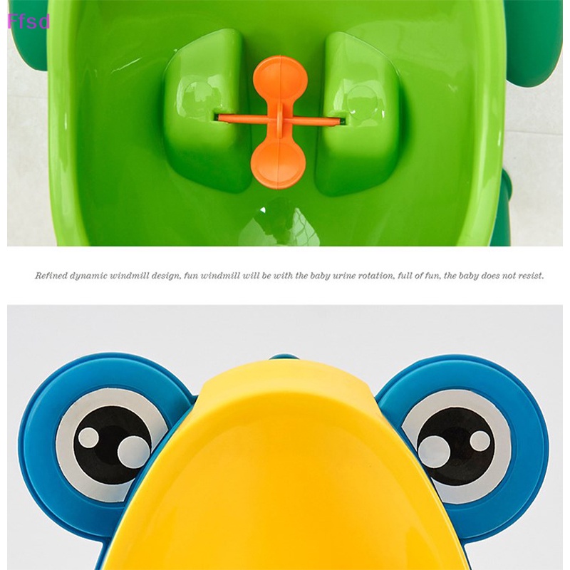 {Ffsd} Bồn Đi Vệ Sinh Luyện Tập Đi Vệ Sinh Hình Chú Ếch Dễ Thương Vui Nhộn Cho Bé Trai * Bán Chạy