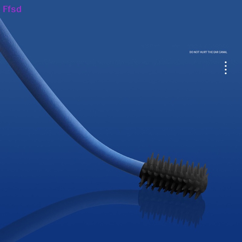 {Ffsd} Bàn Chải Massage Ráy Tai Bằng Silicon Mềm * Bán Chạy