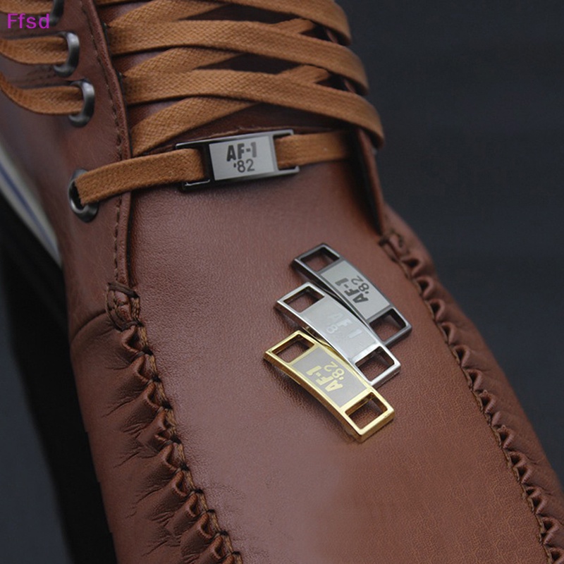 Khóa Dây Giày Kim Loại Trang Trí Cá Tính Cho Nam Nữ {Ffsd}