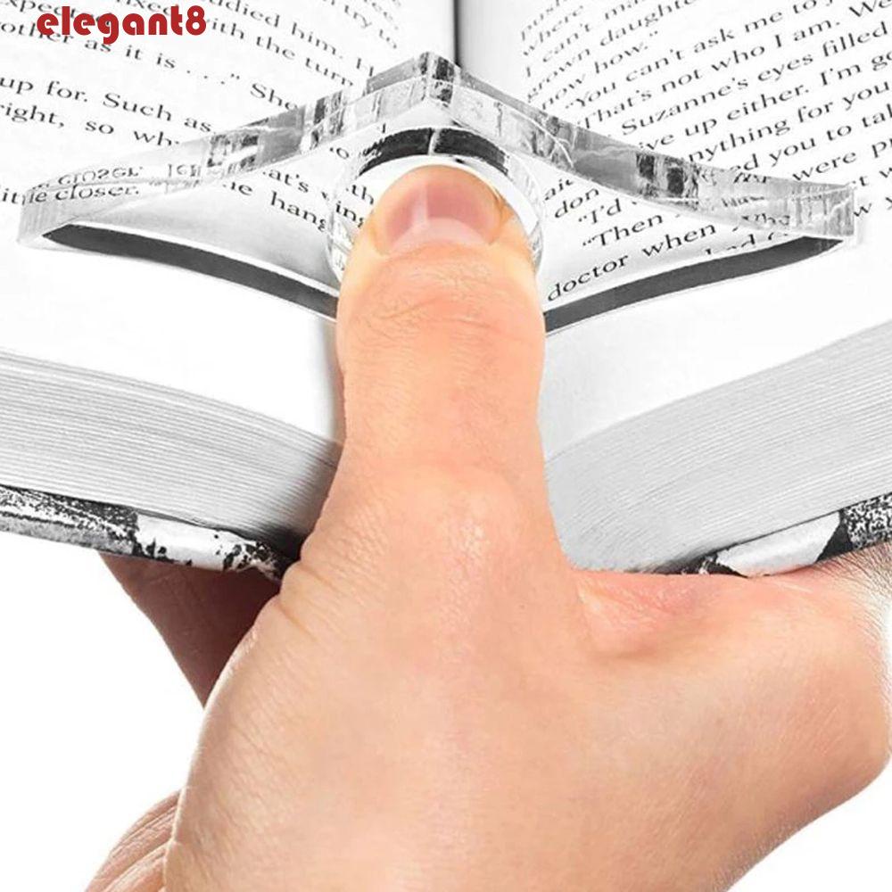 Giá Đỡ Sách Bằng Nhựa Trong Suốt Đa Năng Thiết Kế Bất Đối Xứng Độc Đáo