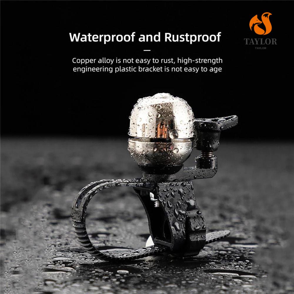 Chuông Cảnh Báo An Toàn Mini 16-32mm Gắn Tay Lái Xe Đạp Leo Núi TAYLOR1