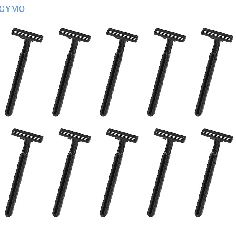 Set 10 Lưỡi Dao Cạo Râu Hai Lưỡi Bằng Thép Không Gỉ HDY Dành Cho Nam